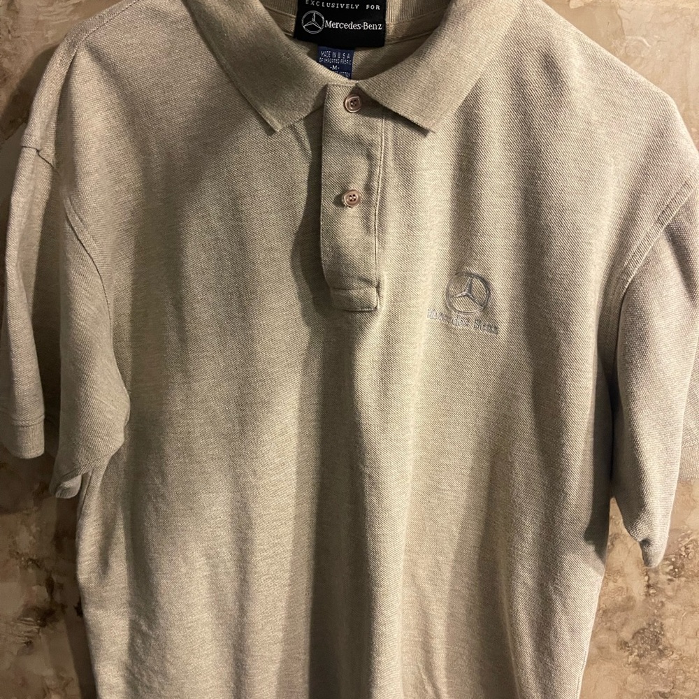 Mercedes Benz polo shirt medium